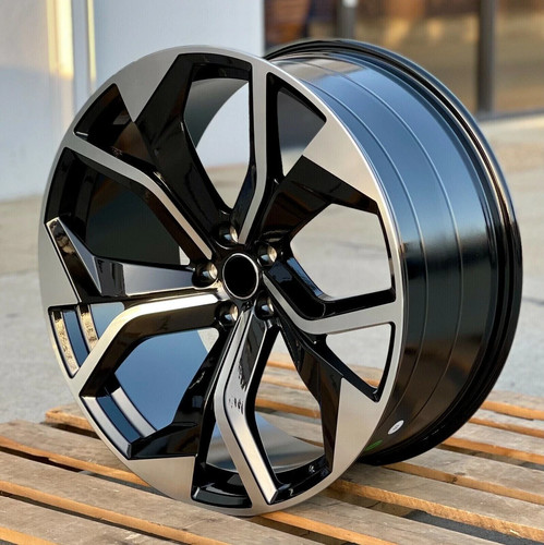 Black machined wheels for - 22",