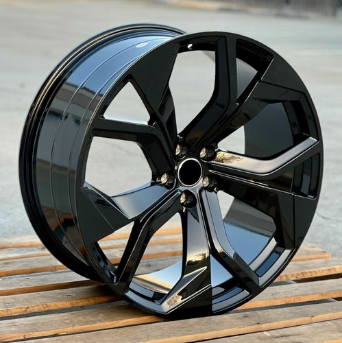 Gloss black wheels fits - black,